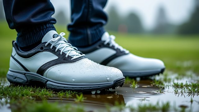 Chaussure de golf homme imperméable : les modèles qui tiennent la pluie