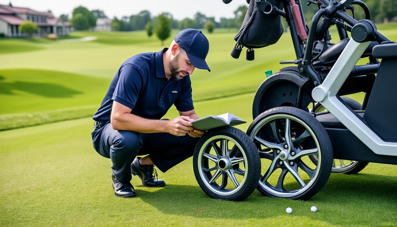 découvrez notre guide d'achat pour choisir un chariot de golf d'occasion en toute confiance. apprenez à vérifier les 5 critères essentiels pour faire un bon investissement.