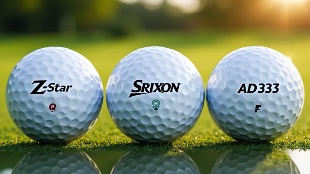 On éclaircit la gamme de balles Srixon Z-Star, Q-Star, AD333