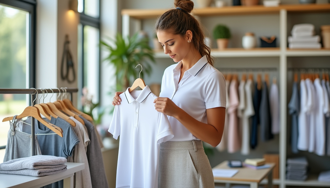 découvrez où trouver de vraies remises sur les vêtements de golf pour femme : polos, pantalons et vestes élégants à prix réduit.