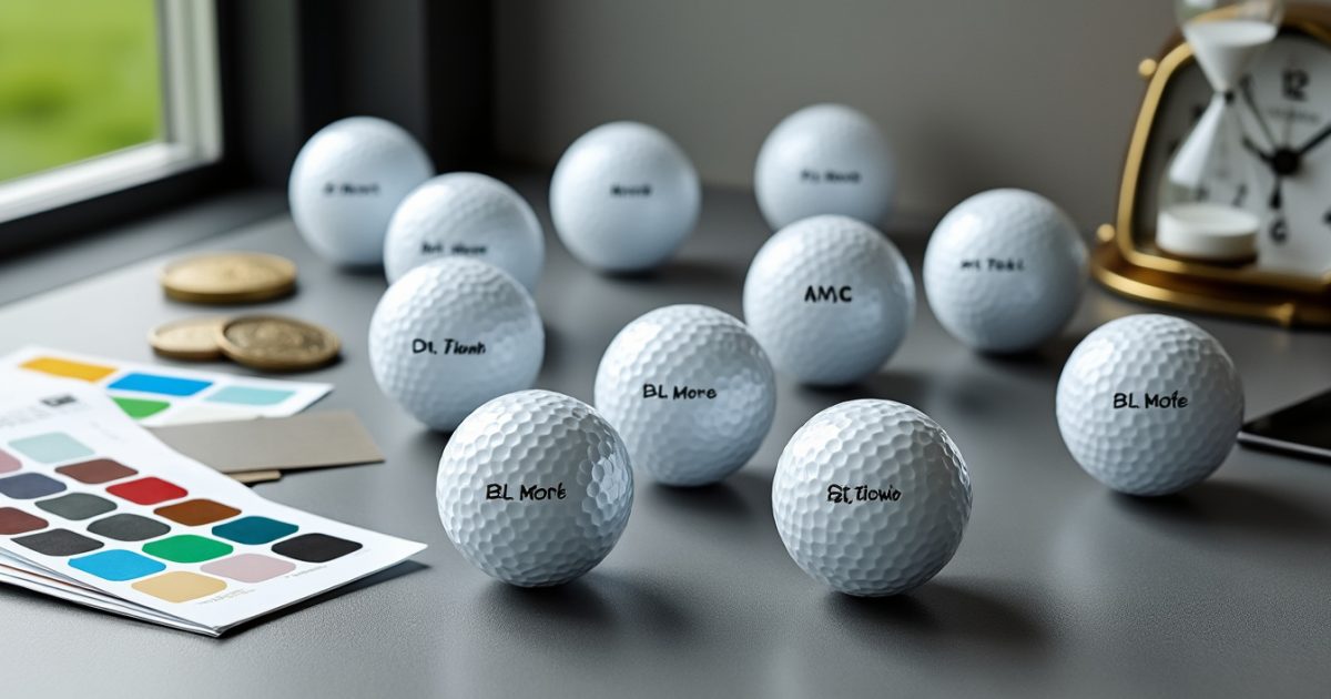 découvrez les options de personnalisation des balles de golf, leurs tarifs et les délais de livraison pour choisir le modèle adapté à vos besoins.