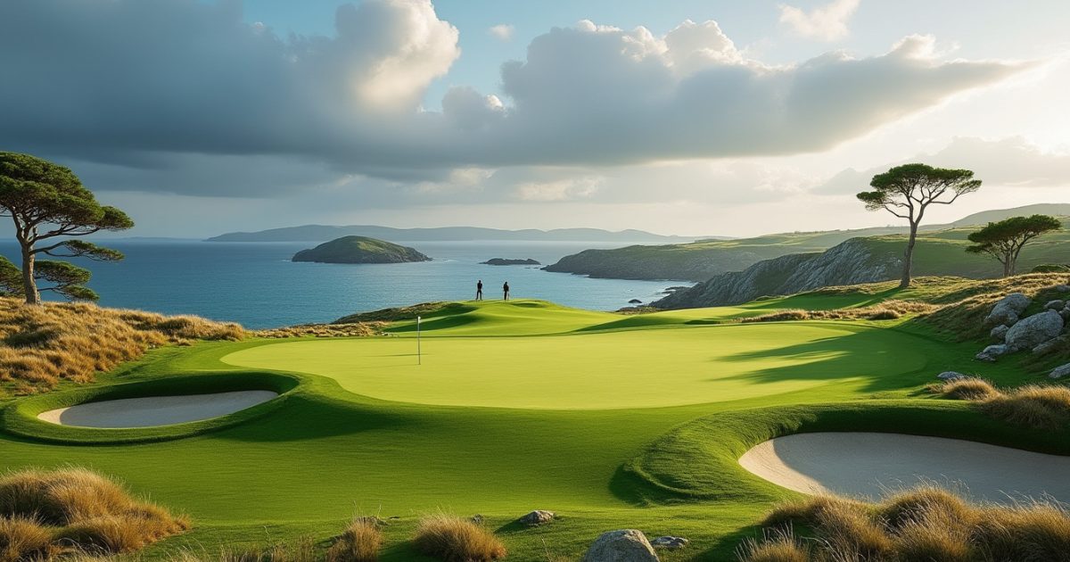 découvrez les golfs de bretagne sud, du morbihan au golfe du morbihan : parcours côtiers, paysages marins et belles adresses pour votre séjour golfique.