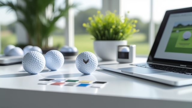 Personnaliser sa balle de golf : logo, texte et prestataires